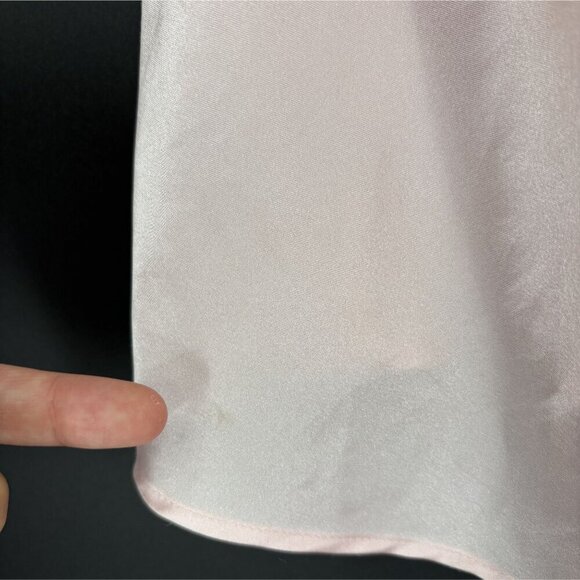 Morgan Taylor Intimates Women's Lace Trim Chemise Nightgown M Petal Pink - Picture 6 of 9